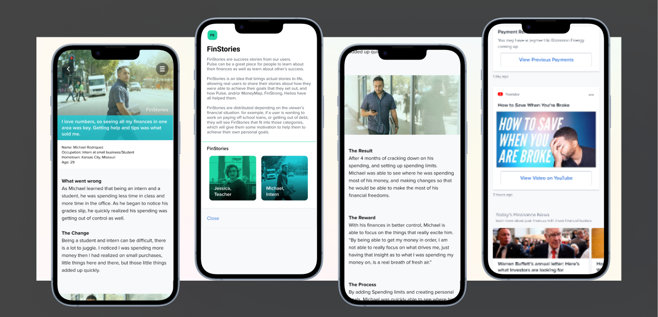 MX mobile screen